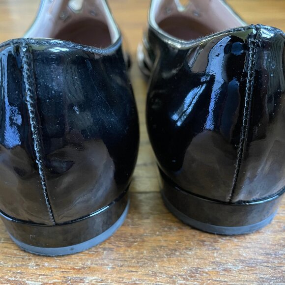 Miu Miu Black Patent Leather Oxfords, EU 40.5 - Picture 10 of 13